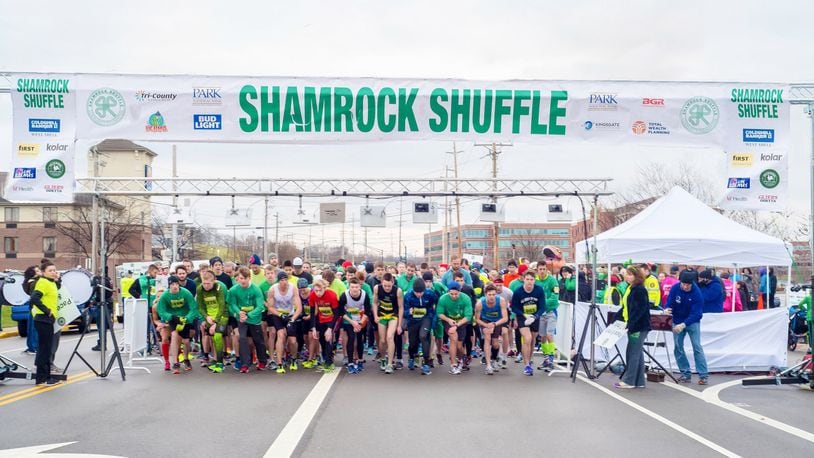 More than 5,000 walkers and runners are gearing up to participate in the 12th annual Shamrock Shuffle, which will be held on Saturday, March 17 in West Chester Twp. CONTRIBUTED