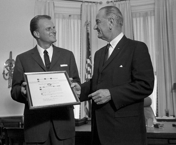 Photos: Billy Graham was counselor to presidents