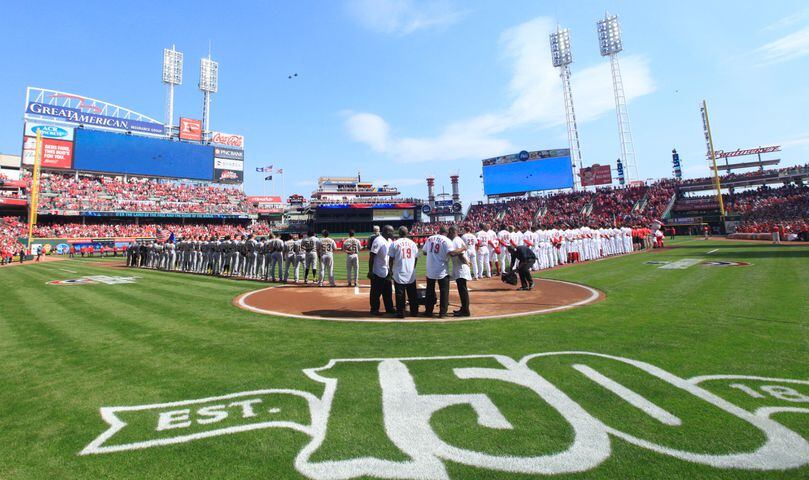 Cincinnati Reds Opening Day: Photos from pregame ceremonies