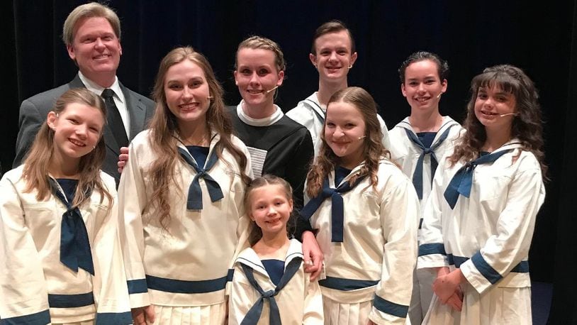 These are the leading cast members in Greater Hamilton's "Sound of Music," which will be on stage Dec. 3-5, 2021. Tickets: ghctplay.com