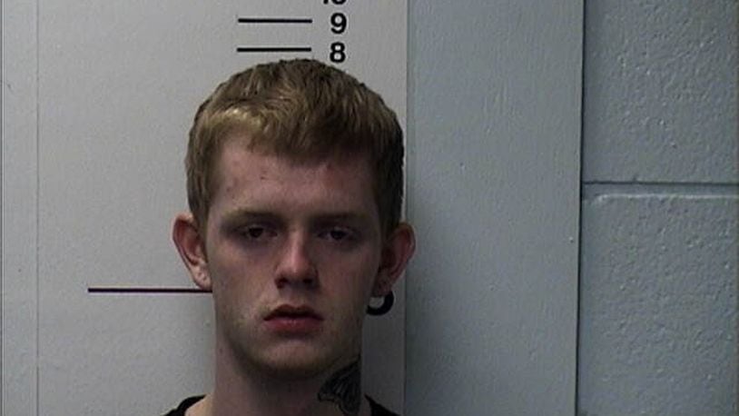 Austin Getter, 20, of Middletown, was charged with two counts of aggravated robbery after he and a 15-year-old allegedly robbed two Middletown businesses in the same day. SUBMITTED PHOTO