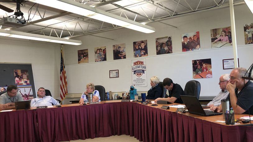 Lebanon school officials called a special meeting in August to map a strategy to approval of an emergency tax levy soundly rejected in May by district voters. STAFF/LAWRENCE BUDD