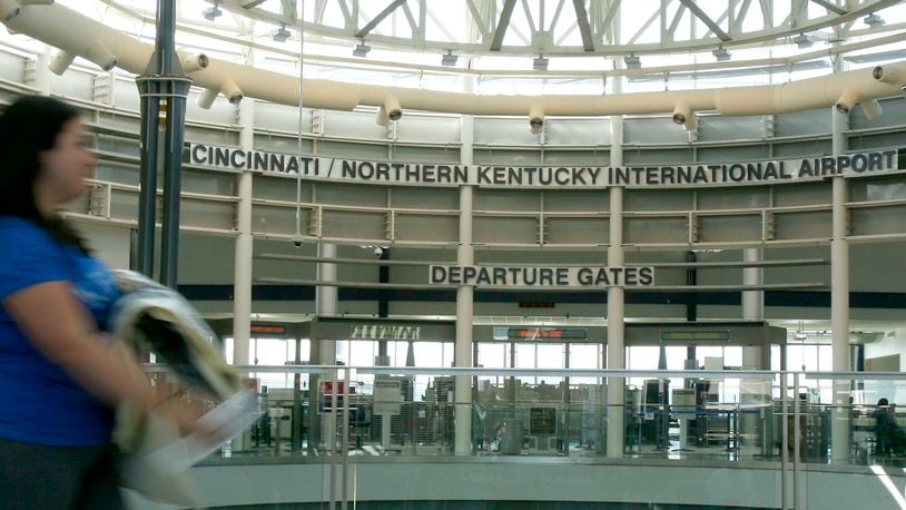 The Cincinnati/Northern Kentucky International Airport's average airfare in the second quarter of 2022 was $383. Despite increasing prices, experts say holiday travel will still be busy this year. FILE PHOTO