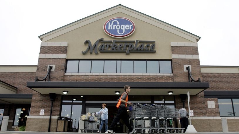 The Kroger Co. Foundation announced this week the commitment of $100,000 to the Houston Food Bank, America’s largest food bank serving 600 hunger relief charities in 18 southeast Texas counties, to supply operational support and meals to families affected by the floods (AP Photo/Al Behrman)