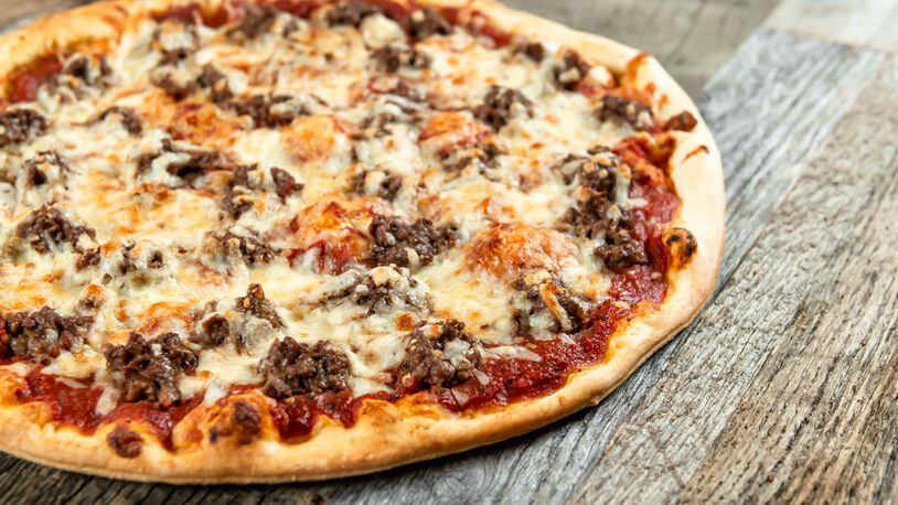 The Impossible Pizza features Giordano’s signature sausage recipe prepared with Impossible meat made from plants.