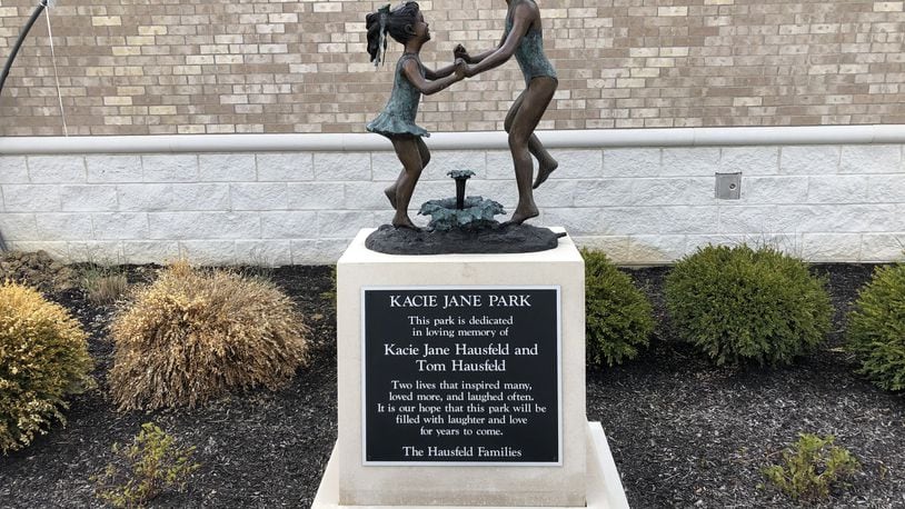 Kacie Jane Park in Springboro is nearing completion. STAFF/LAWRENCE BUDD