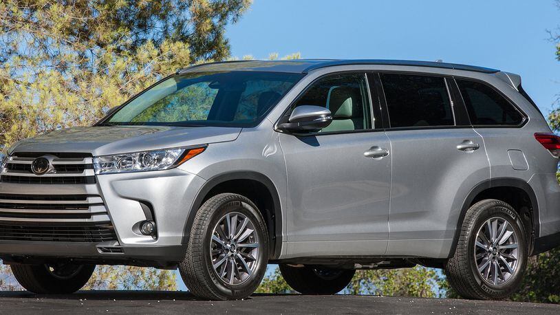 All 2017 Toyota Highlander models have received revised front and rear styling and enhanced interior convenience and comfort. Toyota photo