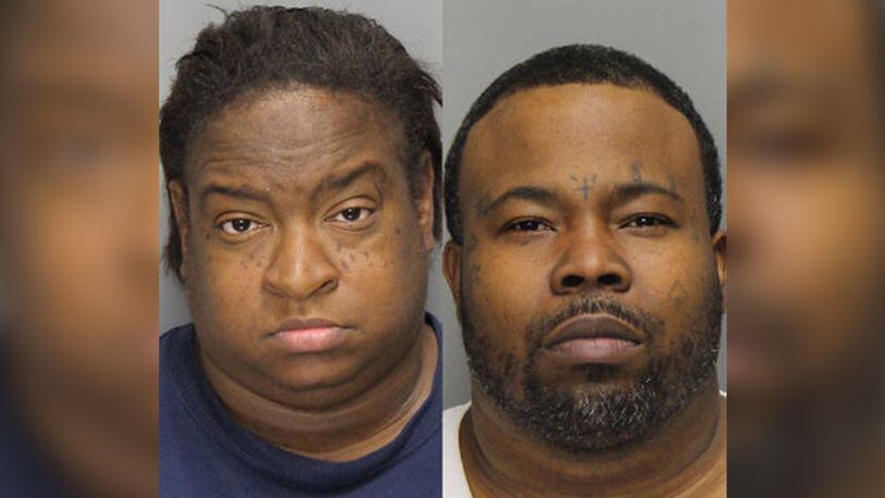 Chuck Raiford, 40, and Telisha Passmore, 45, were charged with felony tracking marijuana.  (Photo by Marietta Police Department)