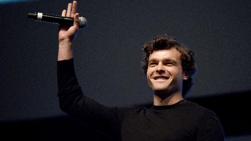 LONDON, ENGLAND - JULY 17:  Alden Ehrenreich, who will play Han Solo, on stage during Future Directors Panel at the Star Wars Celebration 2016 at ExCel on July 17, 2016 in London, England.  (Photo by Ben A. Pruchnie/Getty Images for Walt Disney Studios)