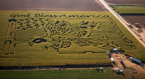 Corn mazes from around the world