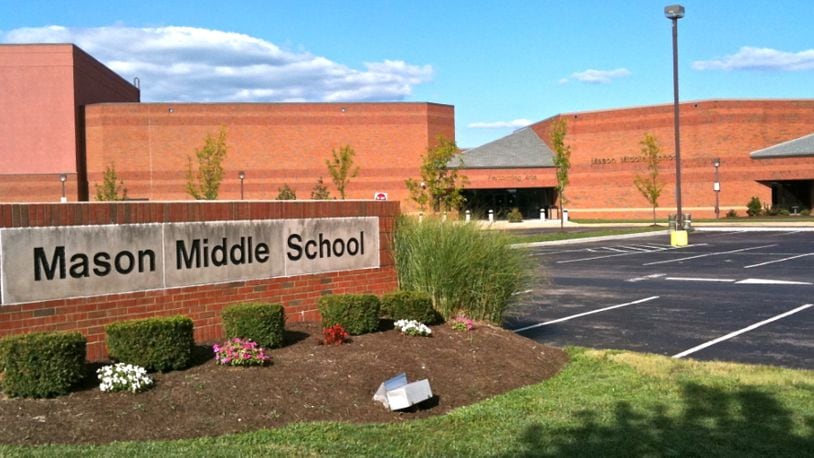 A racist, social media message sent to some African-American students at Mason Middle School prompted school officials to send a notice to school parents. The Snapchat message was received this week by a handful of black students in the Warren County school and it comes in the wake of a recent racial incident where a Mason teacher at the same school was suspended for telling a black student his classmates “lynch” him if he didn’t complete his class work.(Provided photo)