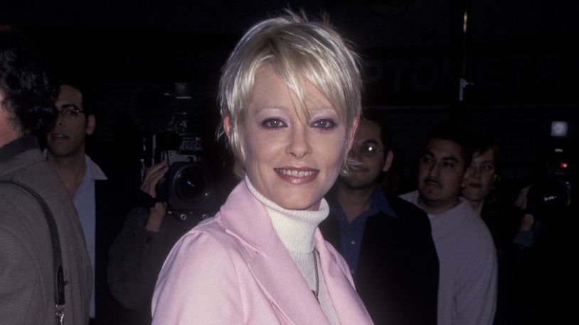 Actress Pamela Gidley attends the premiere of "Anaconda" on April 7, 1997 at Mann Village Theater in Westwood, California. Gidley died at age 52 April 16, 2018. (Photo by Ron Galella, Ltd./WireImage)