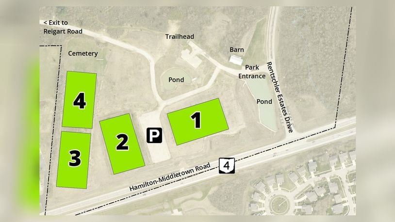 Butler County MetroParks is taking reservations for the nine natural grass sports fields located at the Reigart Road and Line Hill areas of Rentschler Forest. The four fields at Line Hill at 3620 Hamilton-Middletown Road in Fairfield Twp. are new this year. PROVIDED