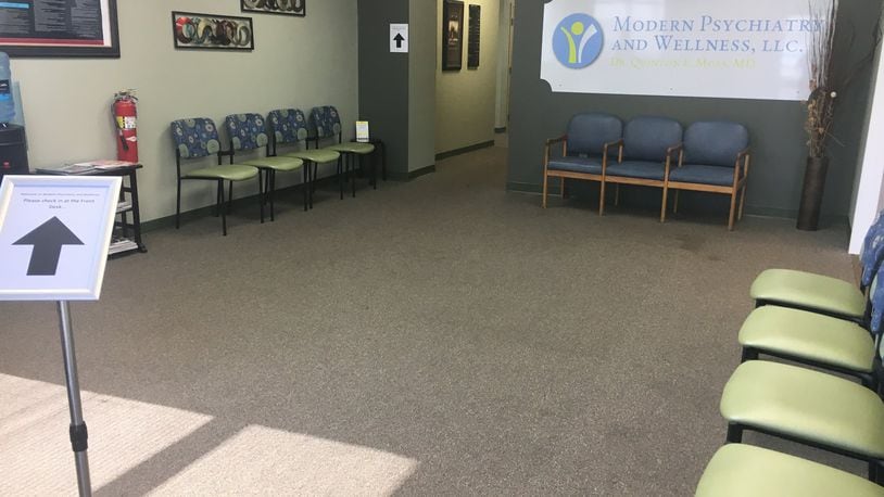 Modern Psychiatry & Wellness has relocated its Hamilton operations to this location, at 1910 Fairgrove Ave. MIKE RUTLEDGE/STAFF
