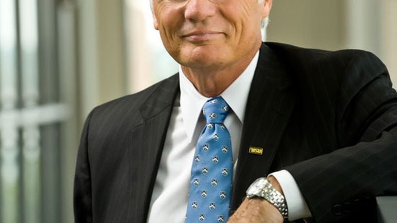 Outgoing Wright State president David Hopkins said the dip of more than 400 international students this fall resulted in a loss of around $10 million. File photo