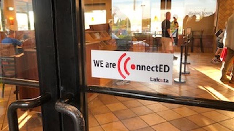 Lakota Schools’ WE Are Connected program was just launched and has enlisted more than two dozen local businesses who have agreed to allow students — who are paying customers — to use their business’ WiFi for Internet studying.