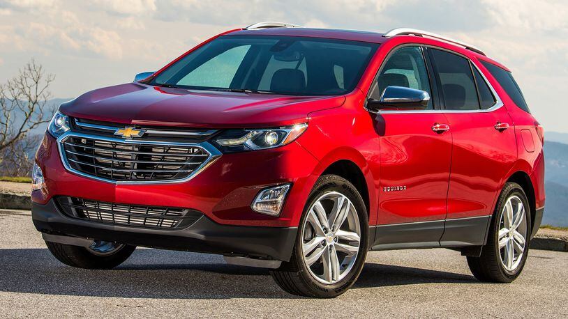 The all-new 2018 Chevrolet Equinox compact SUV has been redesigned to be about 400 pounds lighter than its predecessor a 10-percent weight reduction. Chevrolet photo