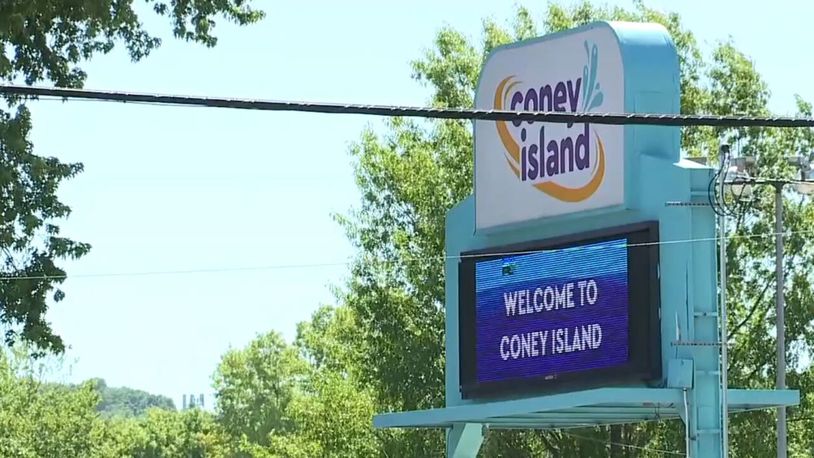 Coney Island in Cincinnati is scheduled to fully open on May 27 with a 2023 season pass preview day is May 26. CONTRIBUTED/WCPO