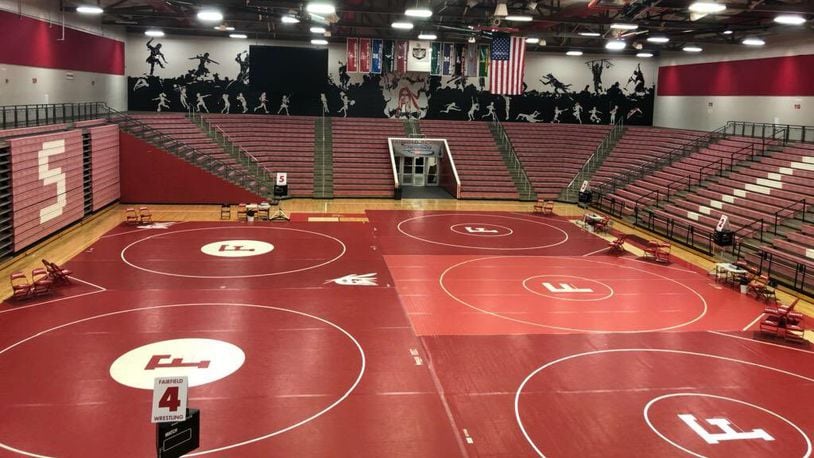 The Fairfield Arena will be packed with wrestling this weekend for the 47th annual Ron Masanaek Fairfield Invitational. PHOTO COURTESY OF FAIRFIELD ATHLETICS