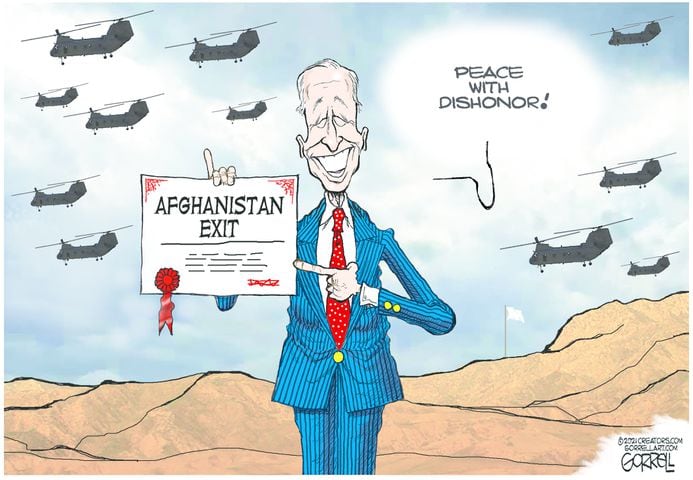 Week in cartoons: Afghanistan pullout and more