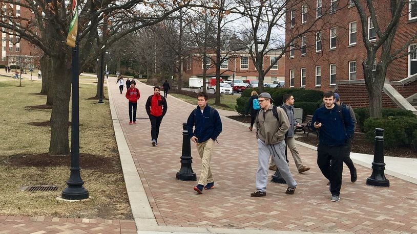 University of Dayton Public Safety is investigating in incident in Campus South apartments Friday in which two students and two non-students exhibited signs of an overdose of an unknown substance. Three were treated and released at a local hospital and one person was treated at the scene. STAFF FILE