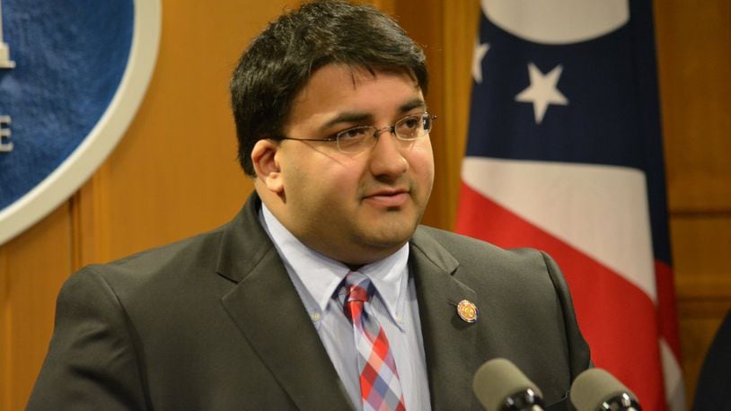 Ohio Rep. Niraj Antani, R-Miamisburg, has introduced a bill designed to ease barriers for people getting into the trucking profession. JIM OTTE/STAFF