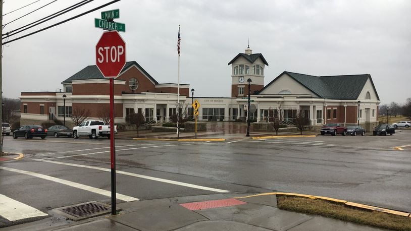 Monroe City Council approved funding to design safety improvements for two pedestrian crosswalks on Main Street at Mason Avenue and at Church Street. FILE PHOTO
