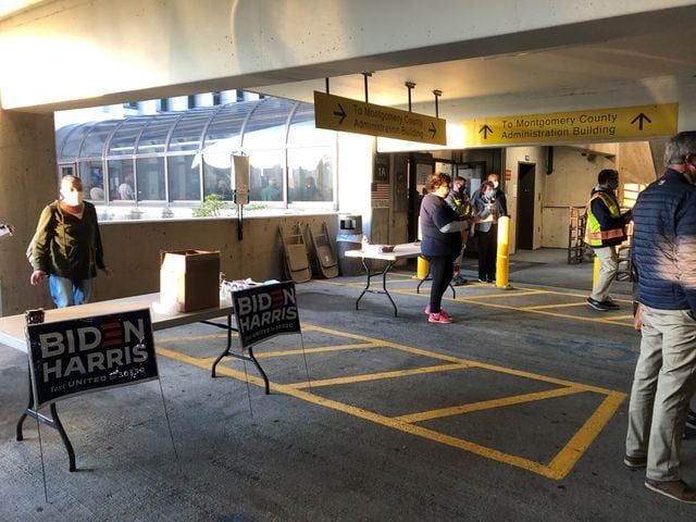 Early voting in Montgomery County