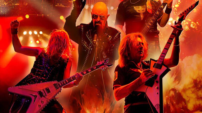 Judas Priest will co-headline with Deep Purple at Riverbend on August 21. CONTRIBUTED