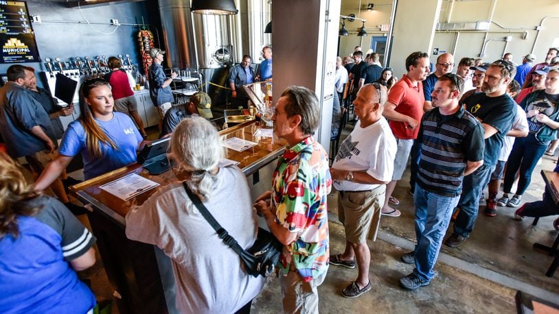The grand opening of Municipal Brew Works in Hamilton is today, June 8.