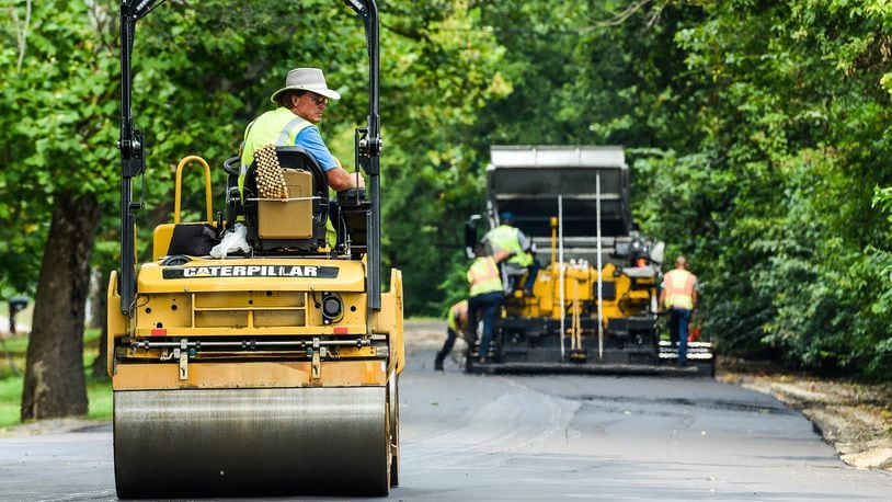 Middletown will be spending nearly $2.27 million this year in its annual street paving program. City Council approved the 2018 paving contract at its Tuesday meeting. FILE PHOTO