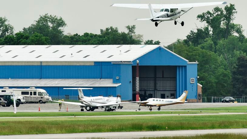 Middletown Regional Airport/Hook Field will receive $69,000 in CARES Act funding to help lessen the financial impact created by the coronavirus COVID-19. Also receiving an FAA grant includes Butler County Regional Airport/Hogan Field, Miami University and Warren County Airport. FILE PHOTO