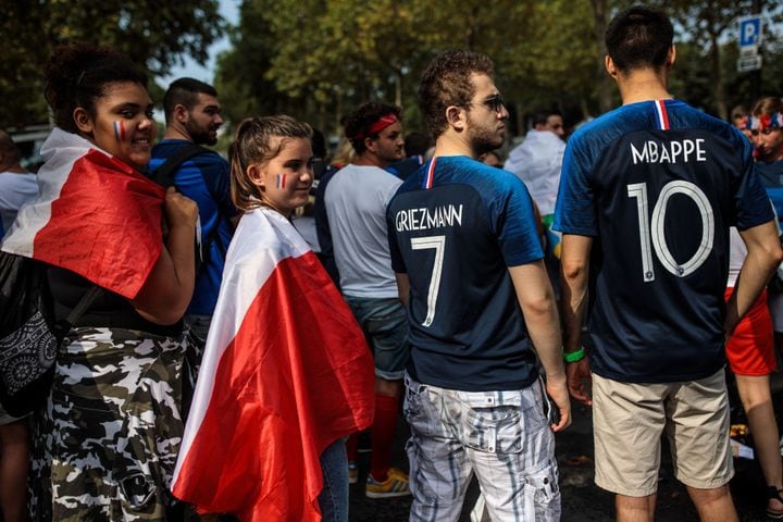 2018 World Cup final -- France vs. Croatia