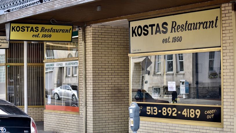 Kostas at 221 Court St. in Hamilton will reopen at 6:30 a.m. Tuesday, Nov. 5, 2019, according to Yunhui Bui, the restaurant’s fourth owner since it opened in 1950. NICK GRAHAM / STAFF