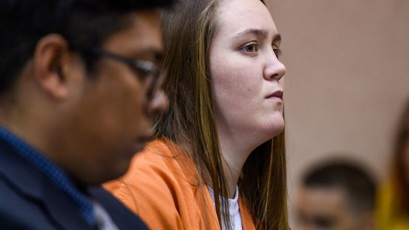 Bethany Scott plead guilty May 11 in Butler County Common Pleas Court for the robbery of a Middletown CVS pharmacy in January. NICK GRAHAM/STAFF