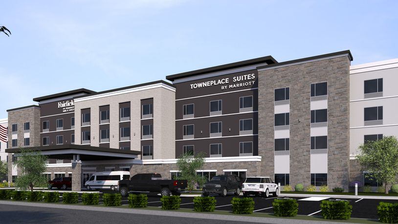 A new dual-branded Marriott hotel was approved by Beavercreek council this last week.