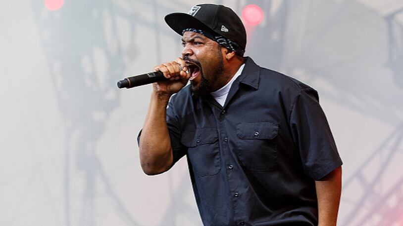 PEMBERTON, BC - JULY 16:  Rapper Ice Cube performs onstage during day 3 of Pemberton Music Festival on July 16, 2016 in Pemberton, Canada.  (Photo by Andrew Chin/Getty Images)