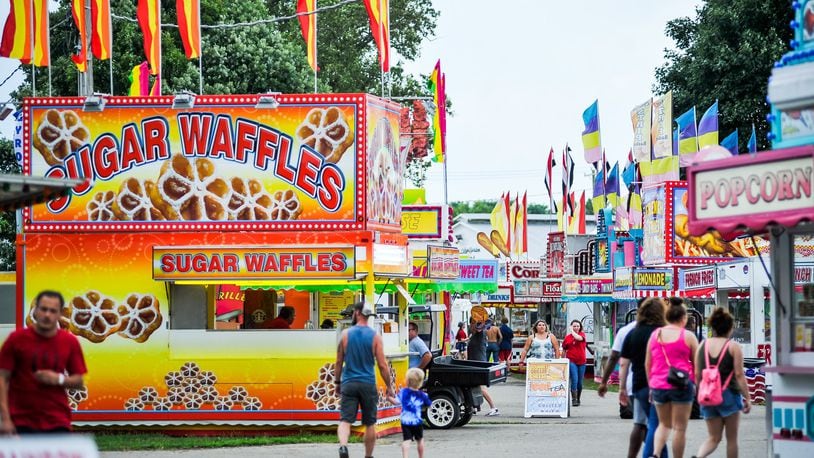 The Butler County Fair started Sunday, July 22, 2019 at the Butler County Fairgrounds in Hamilton. NICK GRAHAM/STAFF