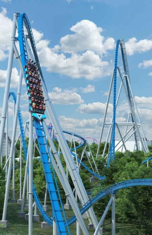 PHOTOS Kings Island’s newest roller coaster, Orion
