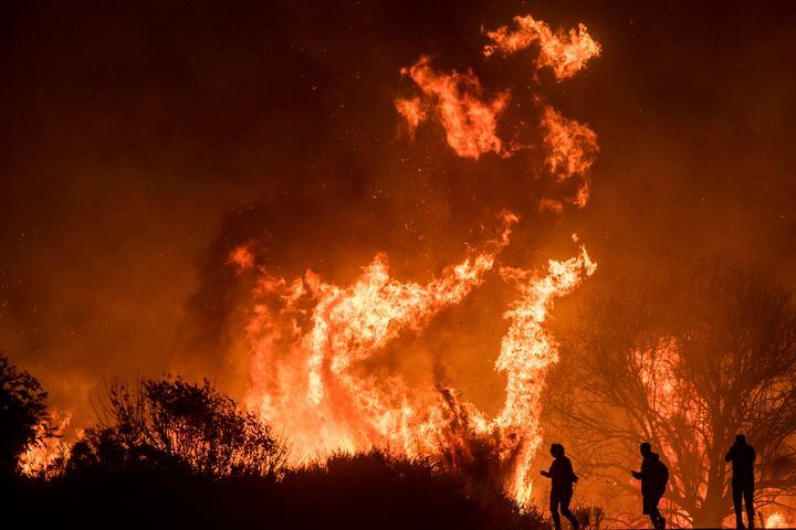 Bel-Air wildfire joins the siege across Southern California