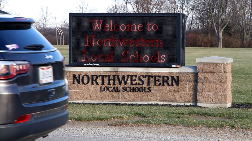 Northwestern Local School District's campus Thursday, Nov. 30, 2023. BILL LACKEY/STAFF