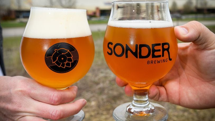 Justin Neff, along with partners Daniel Schmerr and Jennifer Meissner, announced plans to build Sonder’s 16,000-square-foot indoor brewery and taproom and its outdoor facilities from the ground up in March 2017. NICK GRAHAM/STAFF