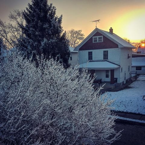 PHOTOS: Miami Valley gets a coating of snow  in April (User-submitted photo)