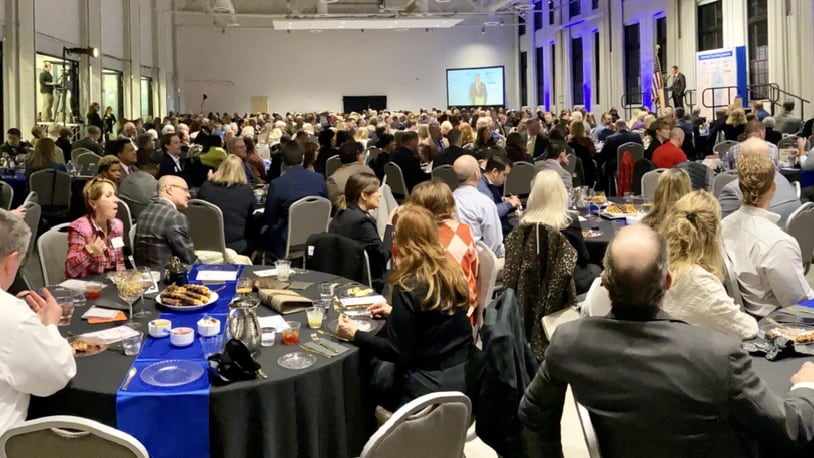 Five hundred guests attended the Greater Hamilton Chamber of Commerce annual meeting on Jan. 27, 2023, at Spooky Nook Sports at Champion Mill. CONTRIBUTED
