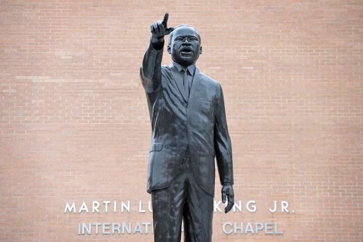 MLK statues: Morehouse College, Atlanta