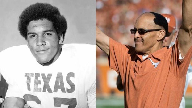 Julius Whittier lettered at the University of Texas and was inducted into the Longhorns Hall of Fame in 2013.