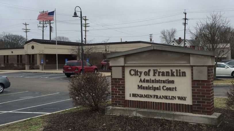 Franklin City Council has placed five amendments to the city charter for voters to consider in the Nov. 7 general election. ED RICHTER/STAFF Franklin City Building
