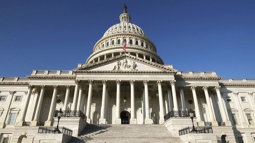 WASHINGTON, DC - DECEMBER 26: The U.S. Capitol is seen during a partial shutdown of the U.S. government, on December 26, 2018 in Washington, DC. With the new congress scheduled to start on January 3, 2019, Congressional Democrats and Republicans cannot come to a bipartisan solution to President Donald Trump's demands for more money to build a wall along the U.S.-Mexico border.