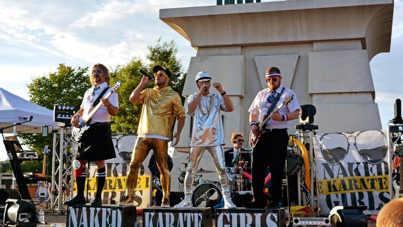West Chester’s summer concert series, “The Takeover” presented by First Financial Bank will return this year on Thurs., May 26. Naked Karate Girls will kick off the concert series. CONTRIBUTED