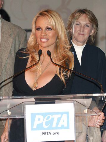 Pamela Anderson and PETA